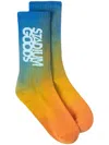 Stadium Goods X Smalls Studio "dusk Gradient" Socks In Blue