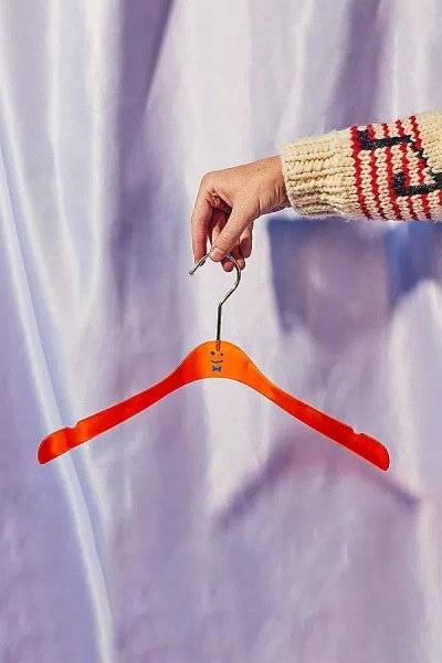 Staff Clothing Hangers - Set Of 8 In Orange At Urban Outfitters