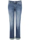 Staff Co. Wear Blue Straight Jeans