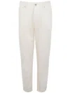 Staff 'devis' White Denim Jeans