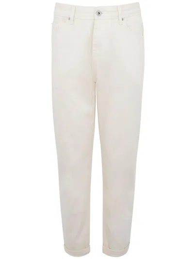 Staff 'devis' White Denim Jeans
