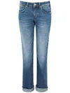 Staff 'monica' Slim Fit Jeans In Blue Denim In Blue