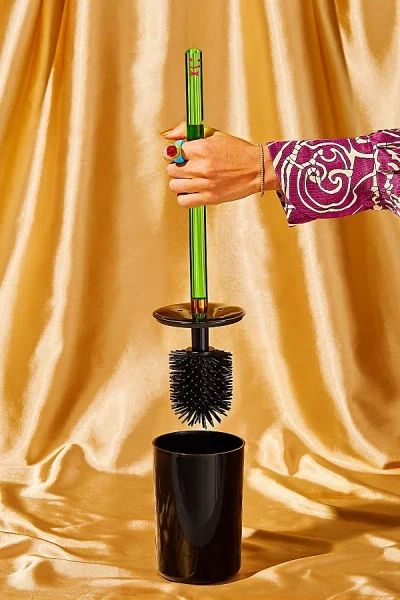 Staff Toilet Brush In Green At Urban Outfitters