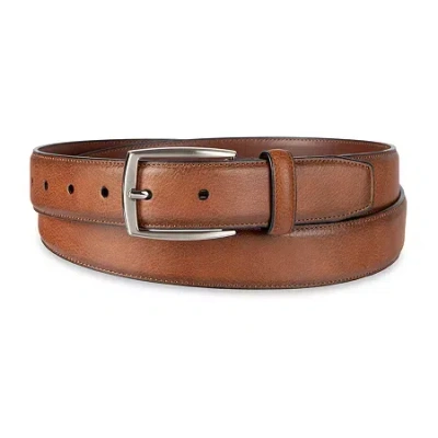 Stafford 32mm Fes Pebble Mens Belt In Sand