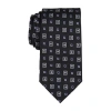 Stafford Carey Neat Chevron Tie In Black