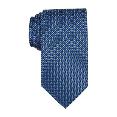Stafford Chaffin Mini Tie In Blue