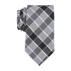 Stafford Checked Tie In Gray