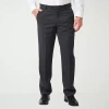 Stafford Coolmax All Season Ecomade Mens Slim Fit Flat Front Suit Pant In Multi