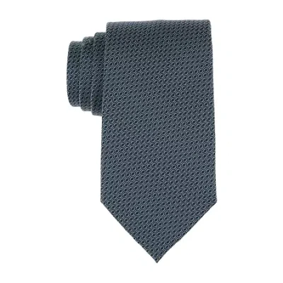 Stafford Curtis Neat Chevron Tie In Green