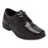Stafford Dane Jr Little & Big Kid Boys Cap Oxford Shoes In Black