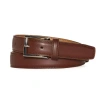 Stafford Double Stitch Mens Belt In Brown