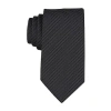 Stafford Extra Long Pin Dot Tie In Black