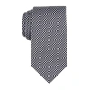 Stafford Extra Long Pin Dot Tie In Black