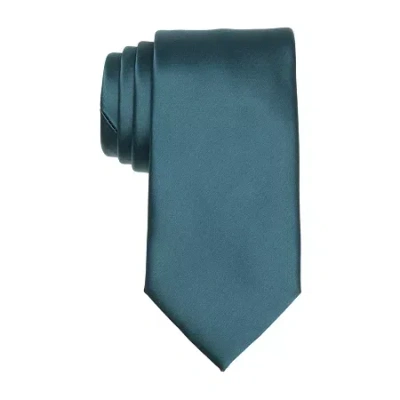 Stafford Extra Long Tie In Blue