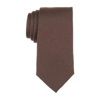 Stafford Extra Long Tie In Brown