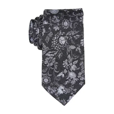 Stafford Floral Tie In Black