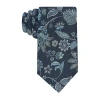 Stafford Floral Tie In Blue