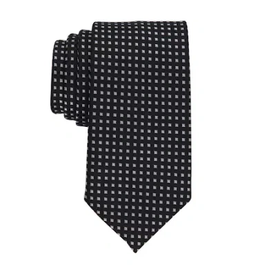 Stafford Geometric Tie In Black