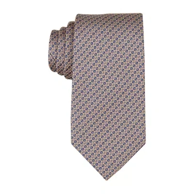 Stafford Geometric Tie In Brown