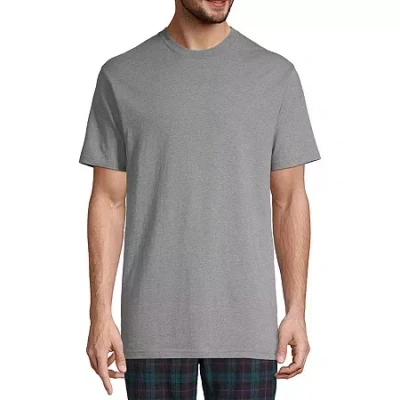 Stafford Heavyweight Cotton Mens 3 Pack Short Sleeve Crew Neck T-shirt In Gray