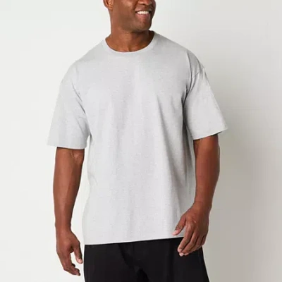 Stafford Heavyweight Mens 3 Pack Short Sleeve Crew Neck T-shirt Big In White
