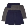 Stafford Knit Mens 4 Pack Boxers 305939 In Blue