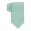 Stafford Love Knot Gold-plated Tie In Green