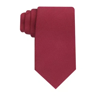 Stafford Love Knot Gold-plated Tie In Red
