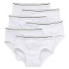 Stafford Low-rise Mens 6 Pack Briefs 325616 In White