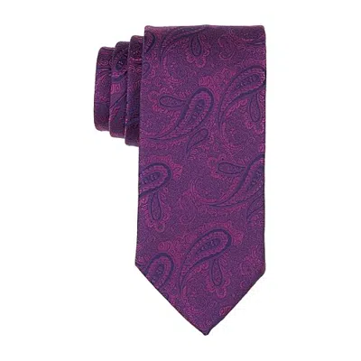 Stafford Malden Paisley Tie In Pink