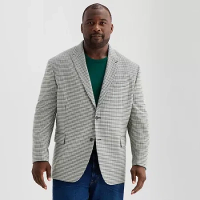 Stafford Mens Big And Tall Classic Fit Sport Coat In Multi