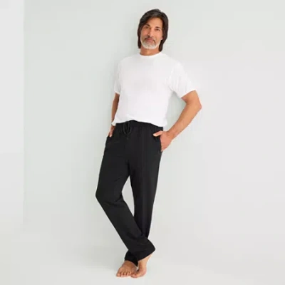 Stafford Mens Pajama Pants In Black