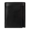 Stafford Mens Personalized Rfid Blocking Trifold Wallet In Black