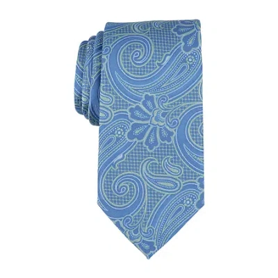 Stafford Paisley Tie In Blue