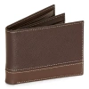 Stafford Pebble Mens Extra Capacity Bifold Wallet In Brown