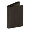 Stafford Pebble Mens Slim Fold Wallet In Black