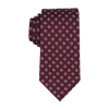 Stafford Premium Bluff Grid Tie In Burgundy