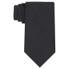 Stafford Satin Solid Tie In Black