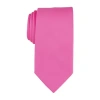Stafford Satin Solid Tie In Pink