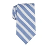 Stafford Shane Striped Tie In Blue