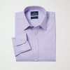 Stafford Smart Tech Mens Regular Fit Stretch Fabric Wrinkle Free Long Sleeve Dress Shirt In Purple