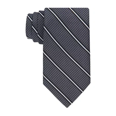 Stafford Striped Tie In Blue