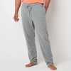 Stafford Super Soft Jersey Mens Pajama Pants In Gray