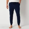 Stafford Super Soft Mens Pajama Pants In Blue