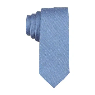 Stafford Vaccarro Solid Tie In Blue