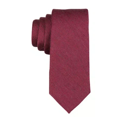 Stafford Vaccarro Solid Tie In Red