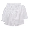 Stafford Woven Mens 4 Pack Boxers 305919 In White