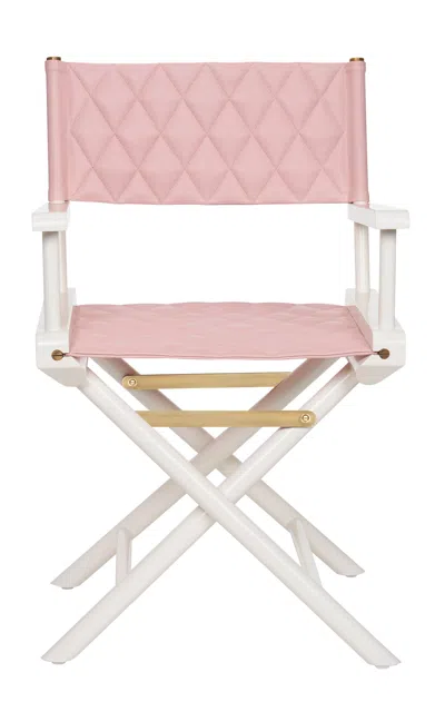 Stage 117 The Yul: A Low Director's Chair In Pink