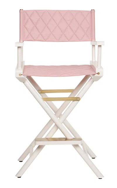 Stage 117 The Yul: A Tall Director's Chair In Pink