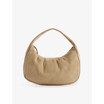 St.agni Womens  Large Bon Bon Leather Bag In Brown